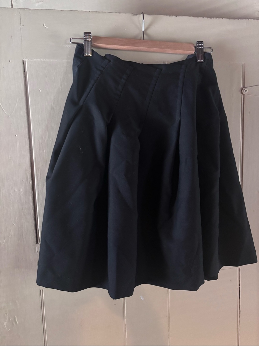 Vintage Junya Watanabe Comme des Garcons Black Pleated Skirt